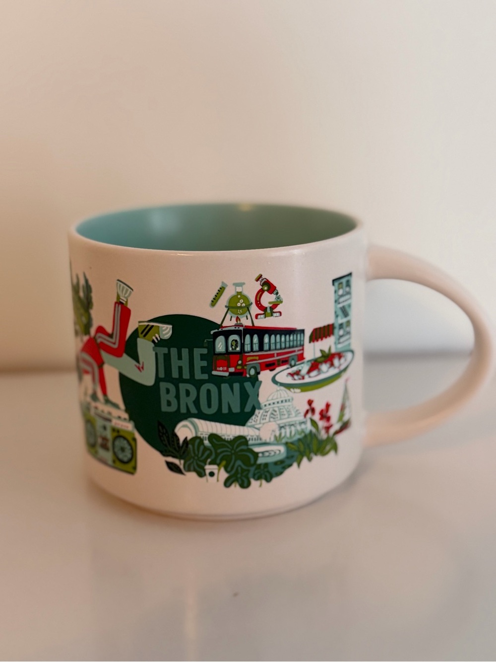 Starbucks Discovery Series The Bronx Ceramic Mug Coffee Cup City Collectible Cup